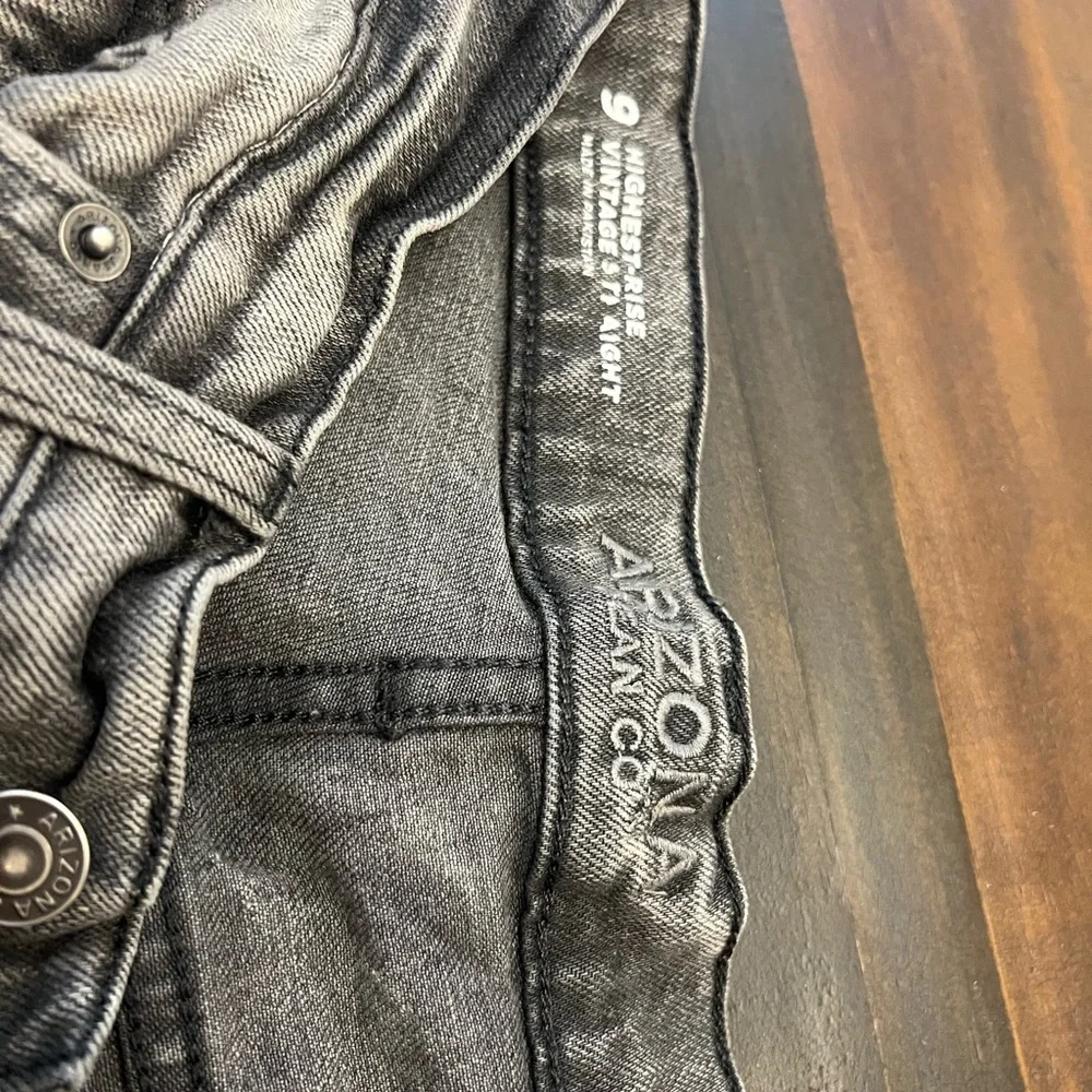 Gray High Rise Jeans - Picture 4 of 4